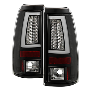 Spyder tail lights silverado deals
