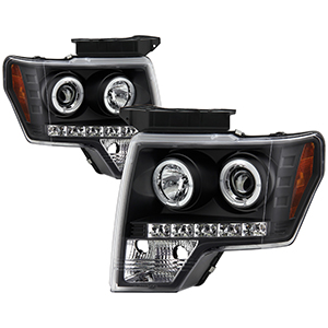 Ford F150 projector headlight Spyder Auto