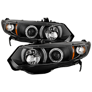 Halo headlights shop honda civic